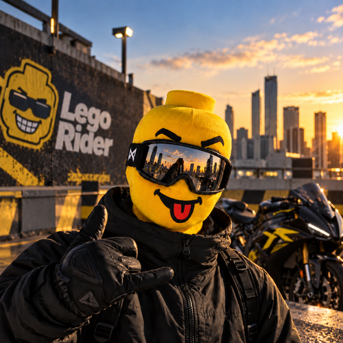 LegoRider™ – Bike Mask