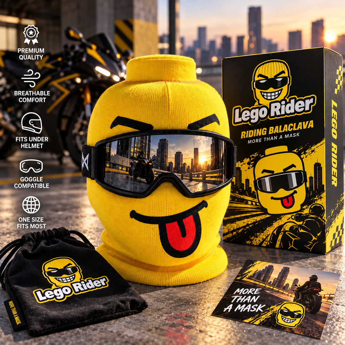 LegoRider™ – Bike Mask